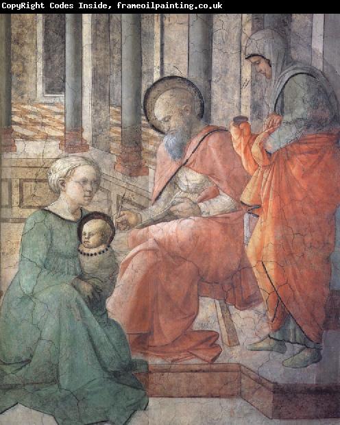 Fra Filippo Lippi Details of the Naming of t John the Baptist